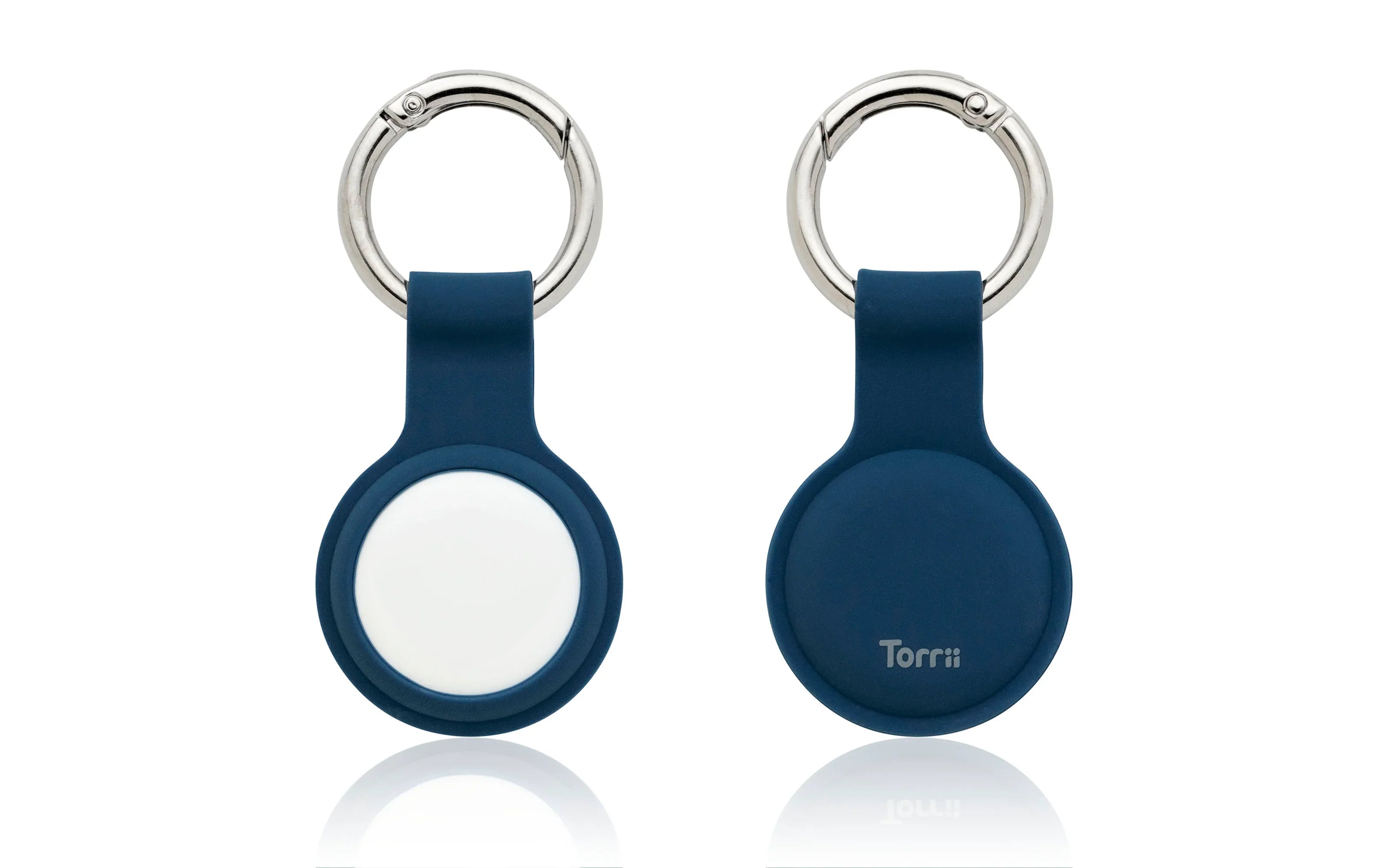 Torrii Bonjelly Silicone Key Ring For Apple Airtag - Blue - Tashqila Torrii Bonjelly Silicone Key Ring For Apple Airtag - Blue - Tashqila
